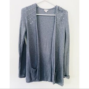 Studded cardigan